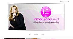 Desktop Screenshot of inmaculadacasal.com